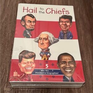 New Hail to the Chiefs Book Set Who Is Series: Presidents 5 Children’s Books